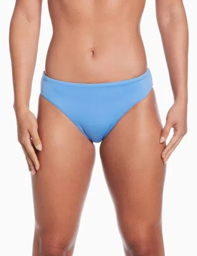 Nike Swim Effortless Essential Bikini Bottom Women's Blue Hipster Dsgl1366