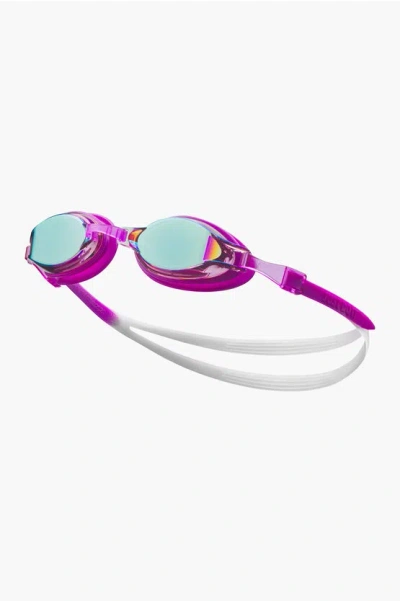 Nike Swim Mirrored Lenses Chrome Pool Goggles