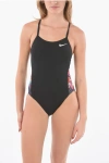 Nike Swim Patterned Details One Piece Swimsuit