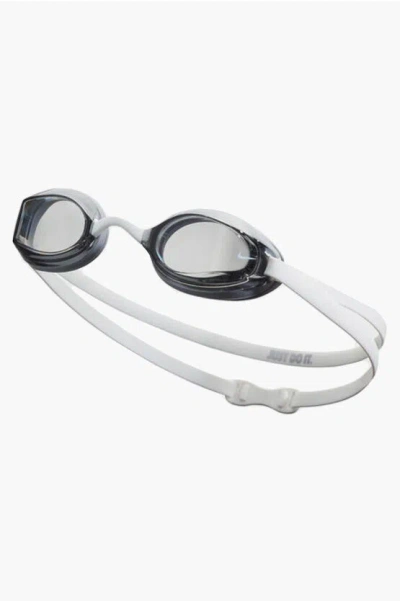 Nike Swim Pool Goggle Lecacy With Curved Lenses In White