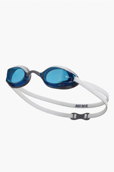 Nike Swim Pool Goggles Legacy With Curved Lenses In White