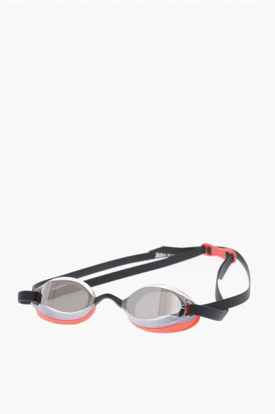 Nike Swim Pool Goggles With Mirrored Lenses In White