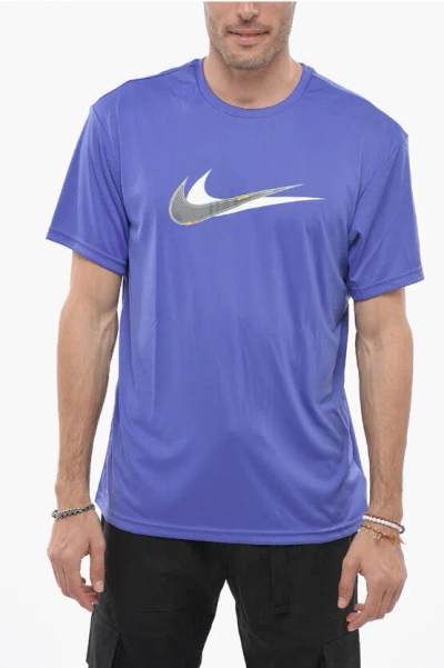 Nike Swim Tech Hydroguard T-shirt In Blue