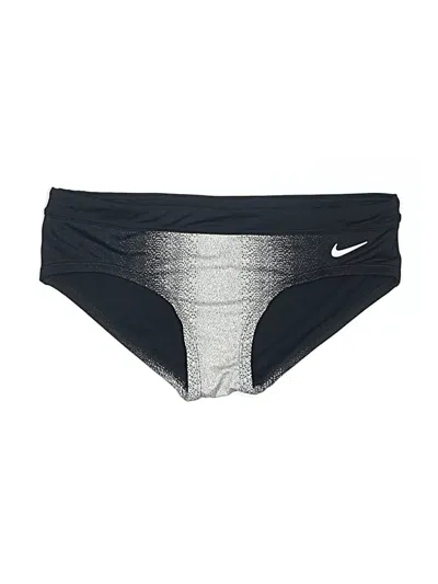 Pre-owned Nike Swimsuit Bottoms In Silver