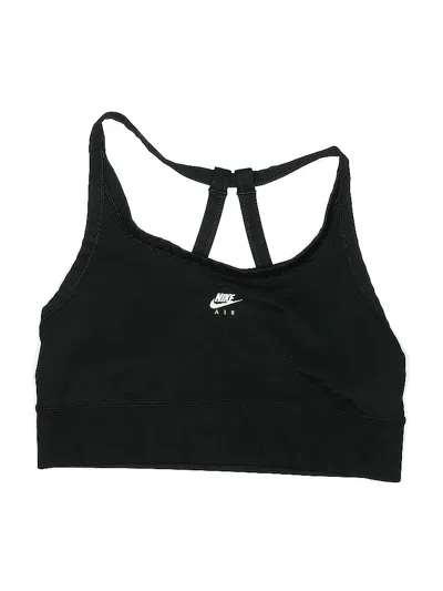 Pre-owned Nike Swimsuit Top Black Swimwear