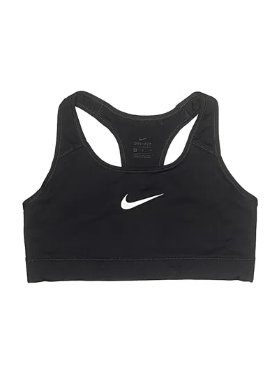 Pre-owned Nike Swimsuit Top Black Swimwear