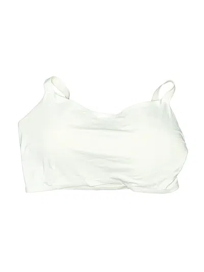 Pre-owned Nike Swimsuit Top Ivory Swimwear