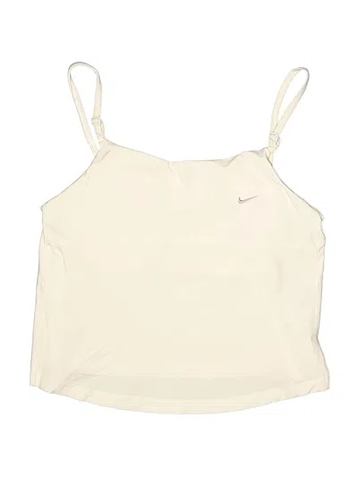 Pre-owned Nike Swimsuit Top Ivory Swimwear