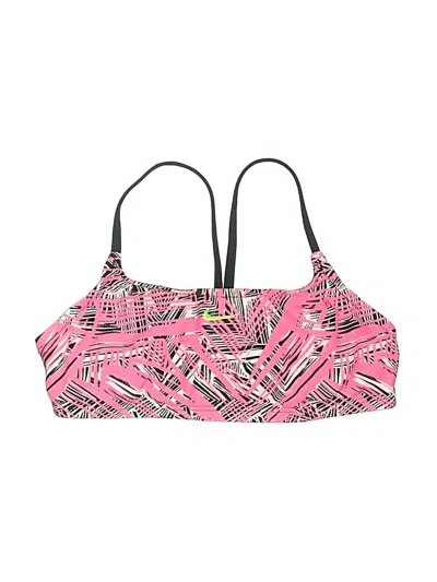 Pre-owned Nike Swimsuit Top Pink Swimwear