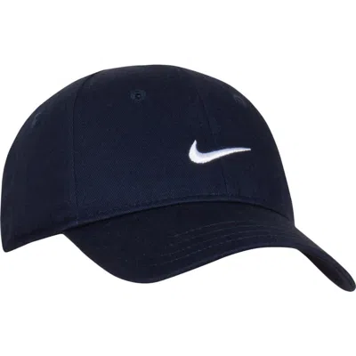 Nike Kids'  Swoosh Baseball Cap In Blue