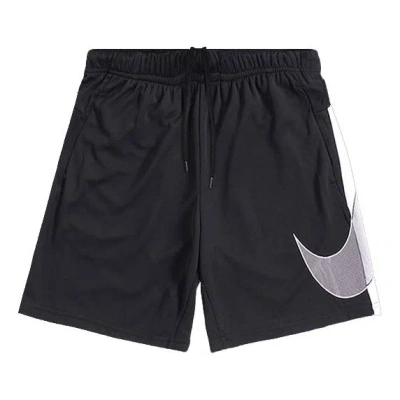 Nike Swoosh Basketball Sports Shorts Men White/black