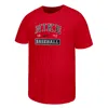 Nike Swoosh Big Kids' Baseball T-shirt In Red