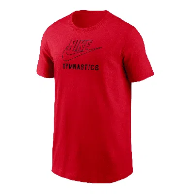 Nike Swoosh Big Kids' Gymnastics T-shirt In Red