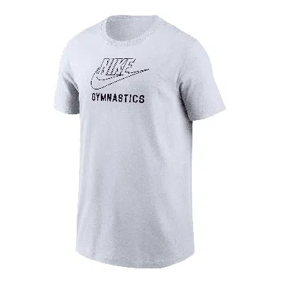Nike Swoosh Big Kids' Gymnastics T-shirt In White