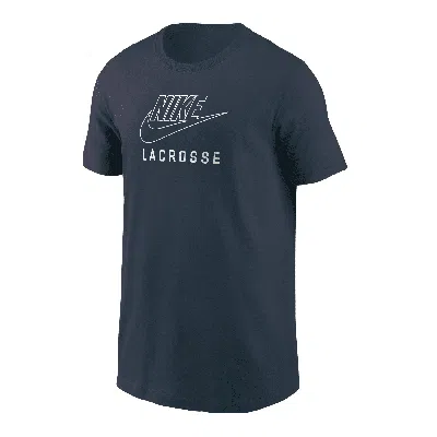 Nike Swoosh Big Kids' Lacrosse T-shirt In Blue