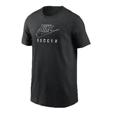 Nike Swoosh Big Kids' Soccer T-shirt In Black