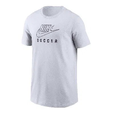 Nike Swoosh Big Kids' Soccer T-shirt In White