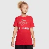 Nike Swoosh Big Kids' Volleyball T-shirt In Red