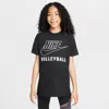 Nike Swoosh Big Kids' Volleyball T-shirt In White