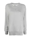 Nike Swoosh Crewneck Sweatshirt In Gray