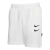Nike Swoosh French Terry Short Alphabet Printing Casual Sports Shorts White