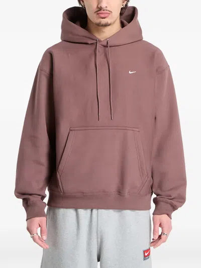 Nike Swoosh Hoodie In Pink