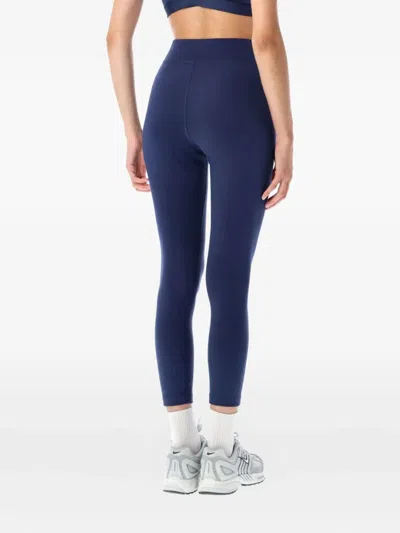 Nike Swoosh Leggings In Blue