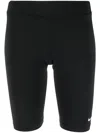 Nike Cotton Blend Bike Shorts In Black