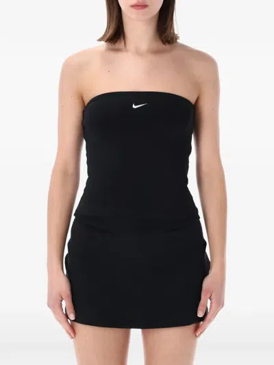 Nike Strapless Tube Dress Fitted Silhouette In Multi