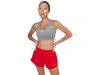 Nike Swoosh Medium Support Bra In Gray