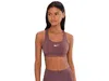 Nike Swoosh Medium Support Bra In Pink
