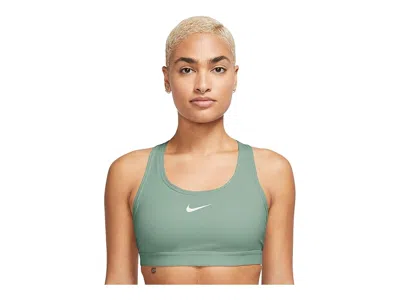 Nike Swoosh Medium Support Bra In Animal Print
