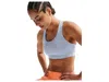 Nike Swoosh Medium Support Bra In Blue