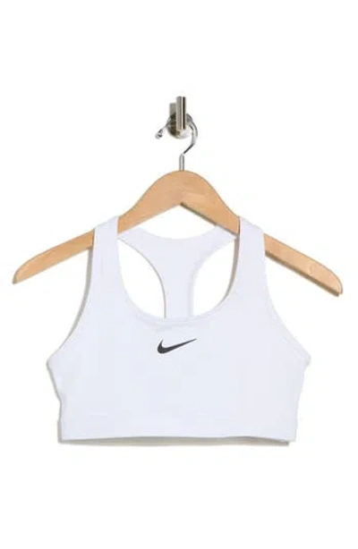 Nike Swoosh Medium Support Dri-fit Unpadded Sports Bra In Multi