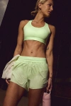 Nike Swoosh Medium Support Sports Bra In Barely Volt, Women's At Urban Outfitters