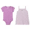 Nike Swoosh Motion Baby 2-piece Set In Purple