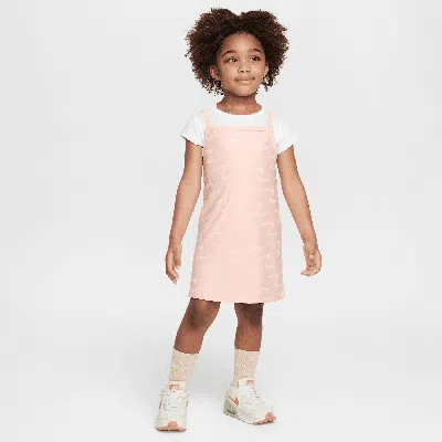Nike Babies' Swoosh Motion Toddler 2-piece Set In Pink