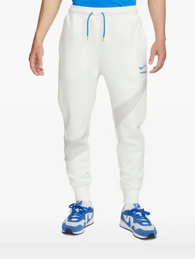 Nike Swoosh Tech Track Pants In Neutral