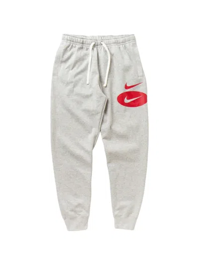 Nike Swoosh Track Pants In Gray