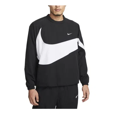 Nike Swoosh Woven Jacket In Animal Print