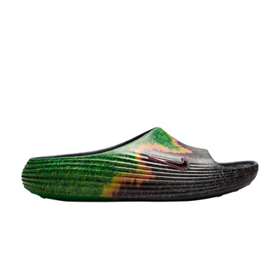 Pre-owned Nike .swoosh X  Reactx Rejuven8 Slide 'touch Grass' | Green | Men's Size 8