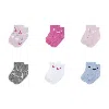 Nike Assorted 6-pack Ankle Socks In Multicolor