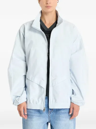 Nike Swoosh-logo Jacket In Blue