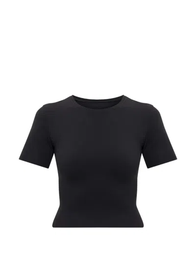 Nike Swoosh-logo T-shirt In Black