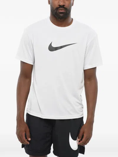 Nike Swoosh-print T-shirt In White