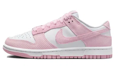 Pre-owned Nike Sz 8.5/9w (7/7.5m) - Wmns  Dunk Low Pink Corduroy Fn7167-100