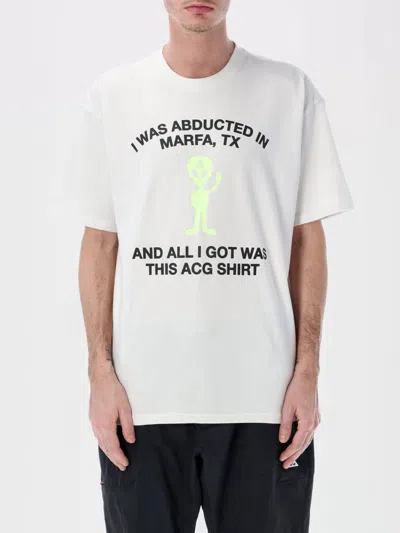 Nike T-shirt Men  In White