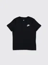 Nike Logo-embroidered T-shirt In Black
