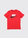 Nike Boys   Nsw Futura Hbr T-shirt In Red