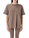 Nike T-shirt Swoosh In Braun
